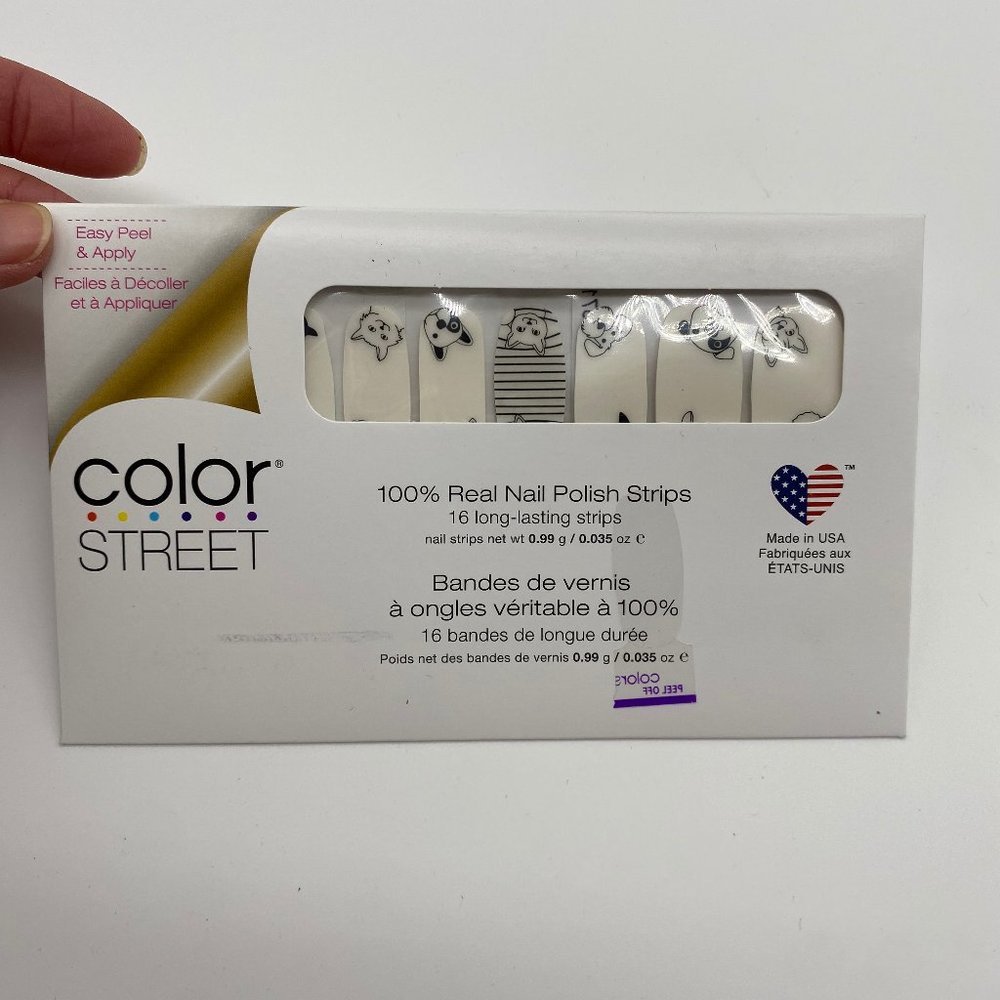 New Color Street Real Nail Polish Strips USA 1 Pack of Friends Furever Sealed